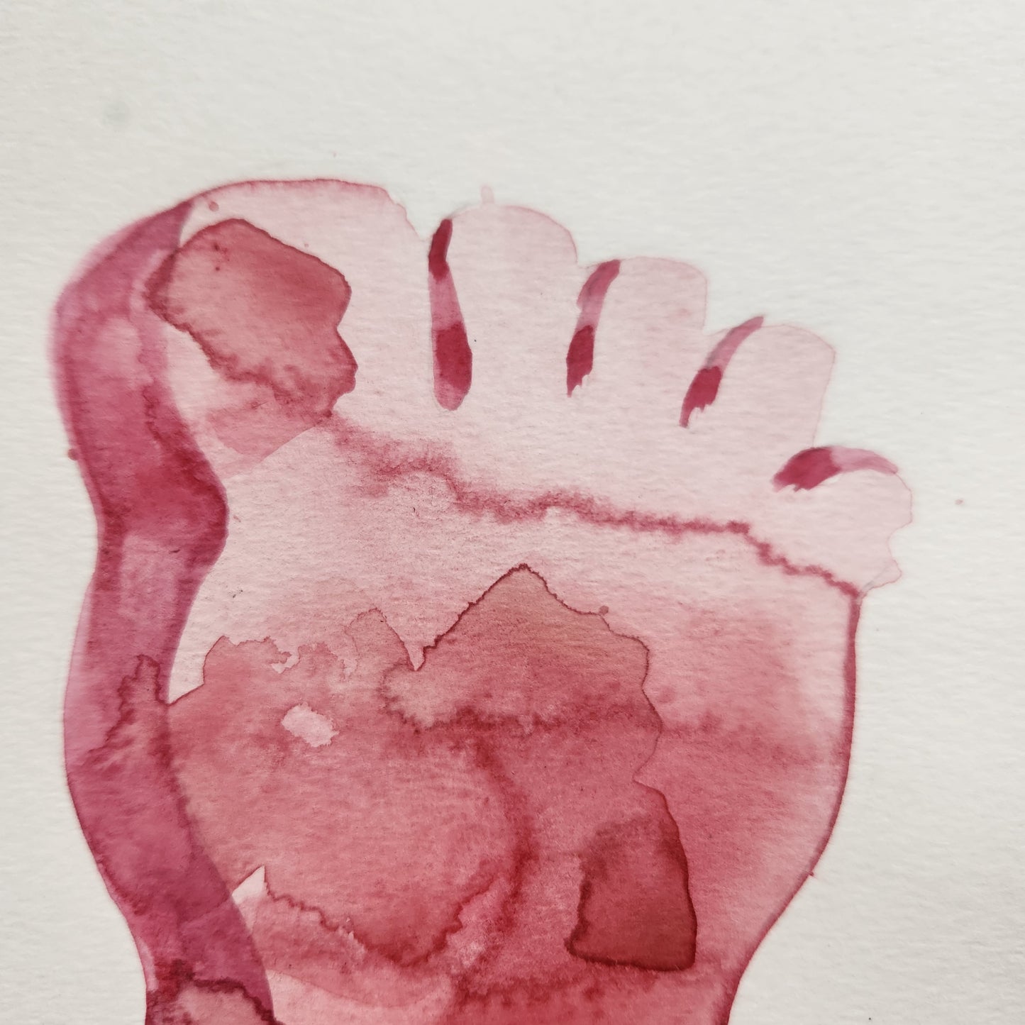 Original artwork for Funny Feet