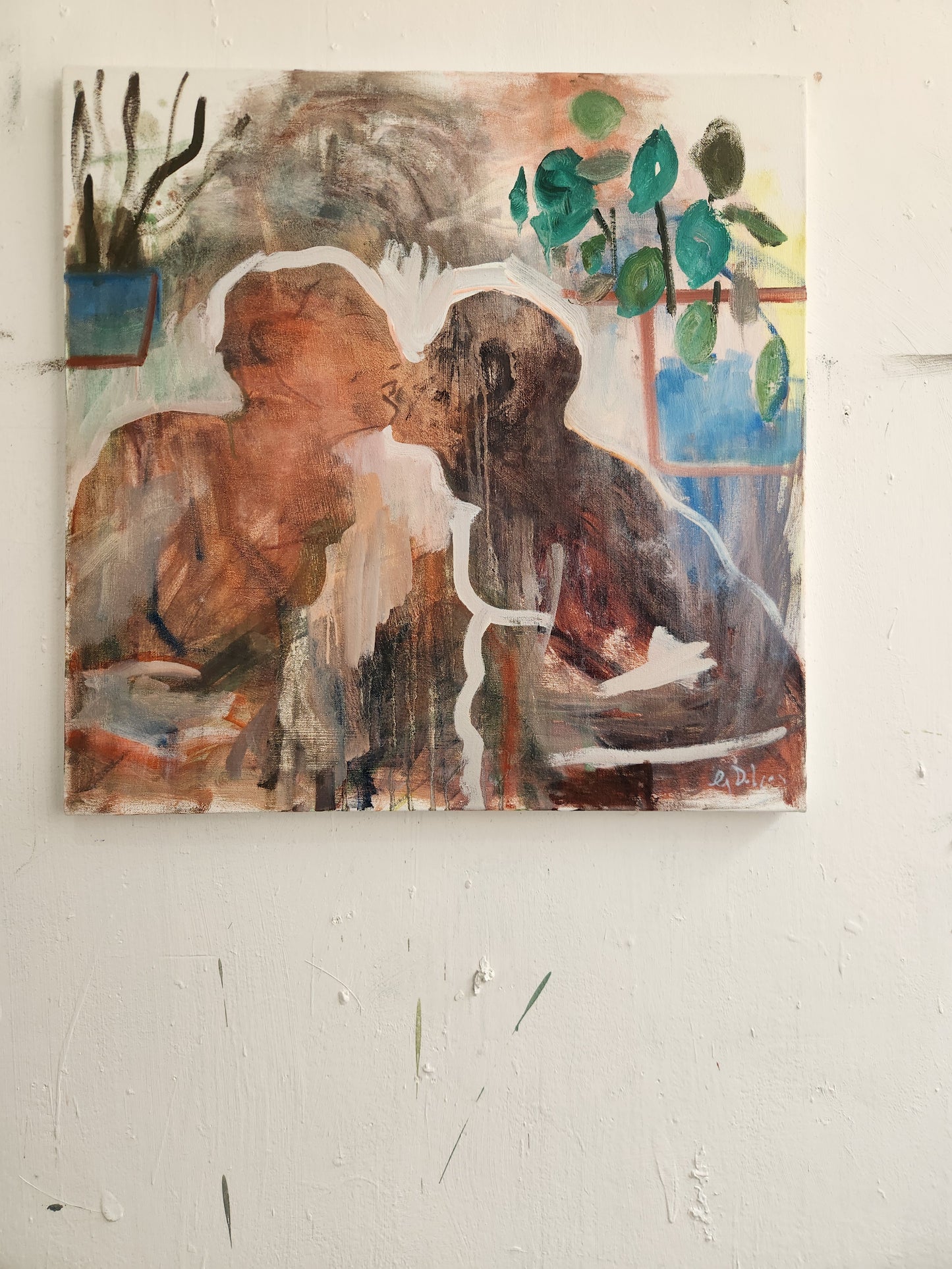 Kissing In The Conservatory