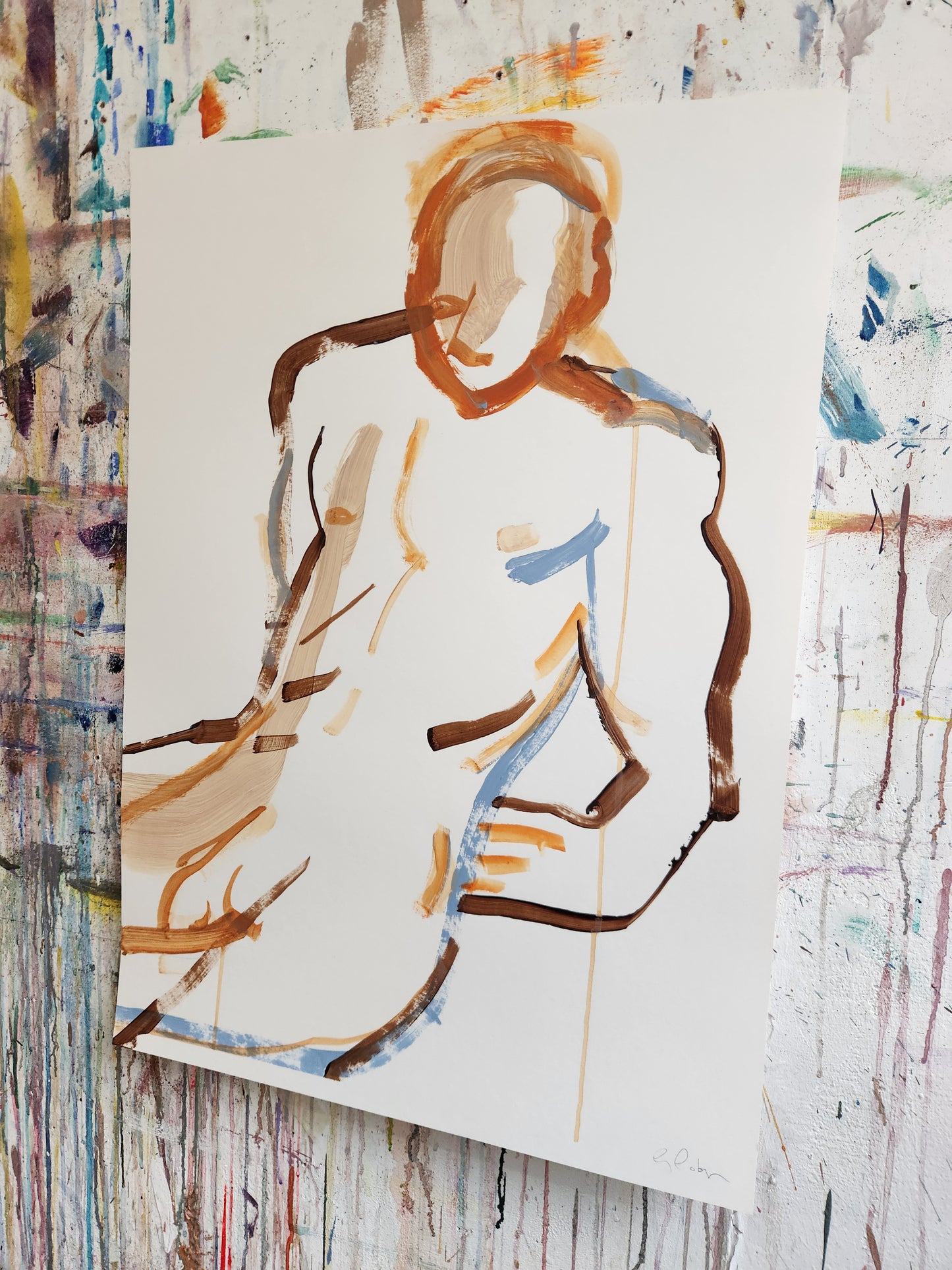 Hands Behind His Back