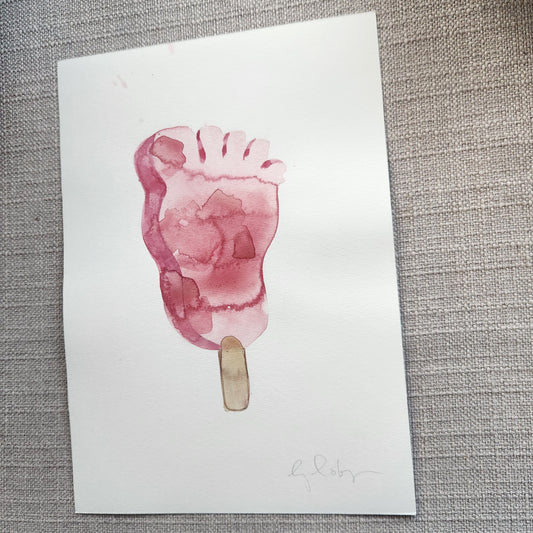 Original artwork for Funny Feet