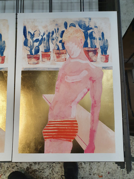 Pool Boy Gold - Artist Proofs