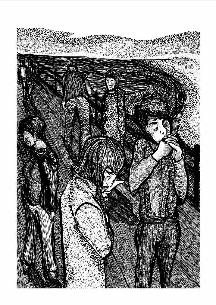 HAUNTED PEN triptych offer