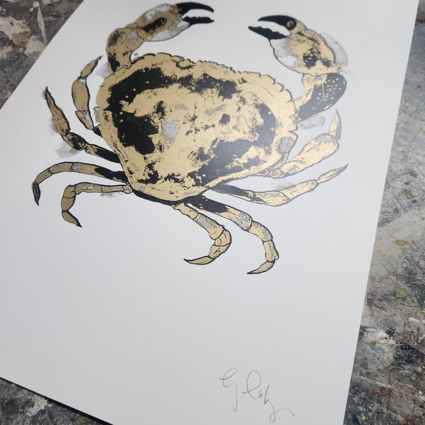 Crab Gold Artist Proofs