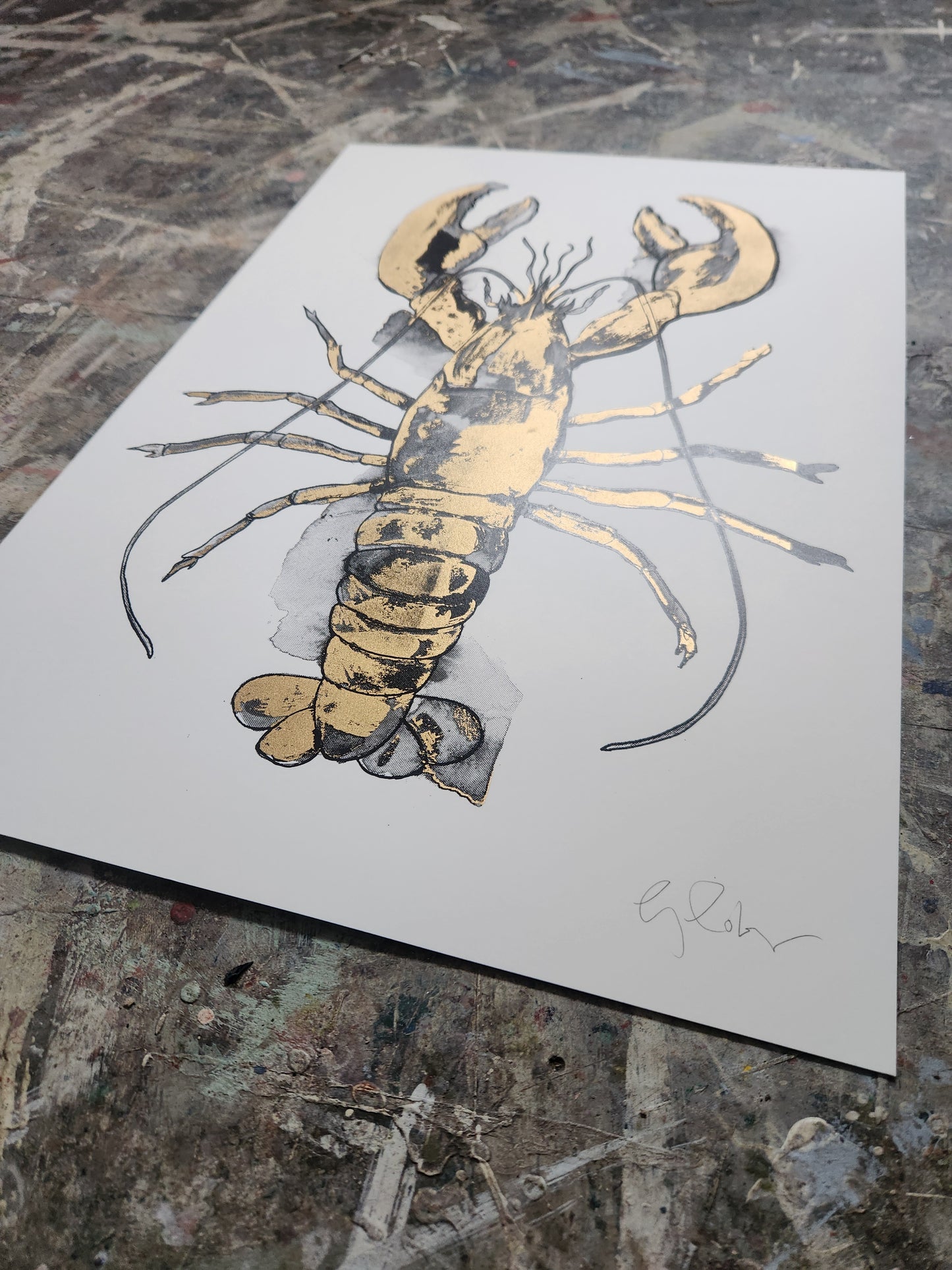 Lobster Gold Artist Proofs