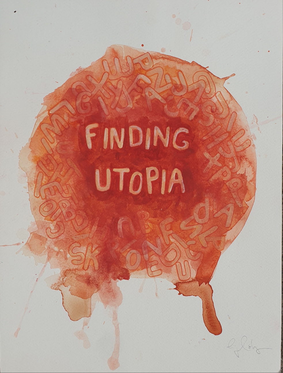 Original artwork for Finding utopia