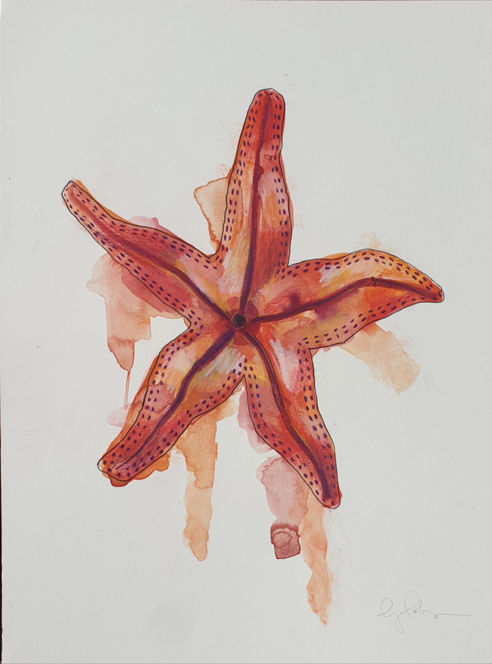 Original artwork for Starfish