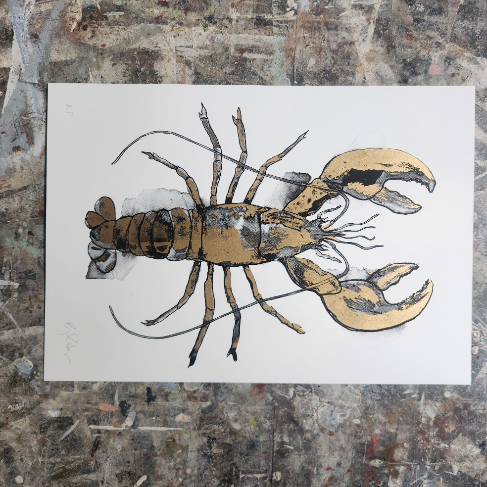 Lobster Gold Artist Proofs