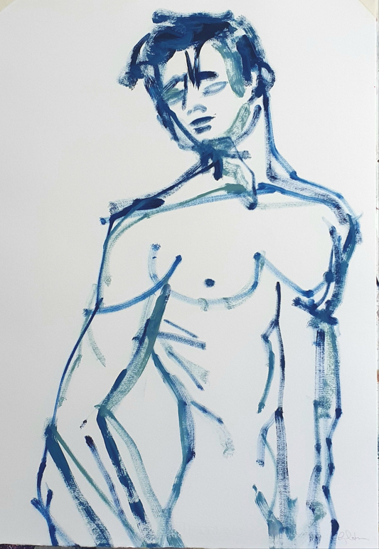 Topless Man