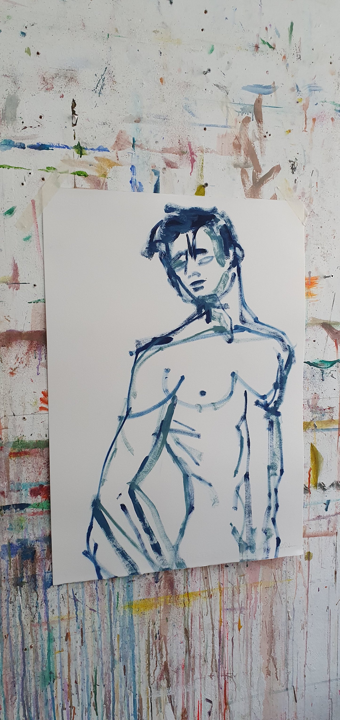 Topless Man