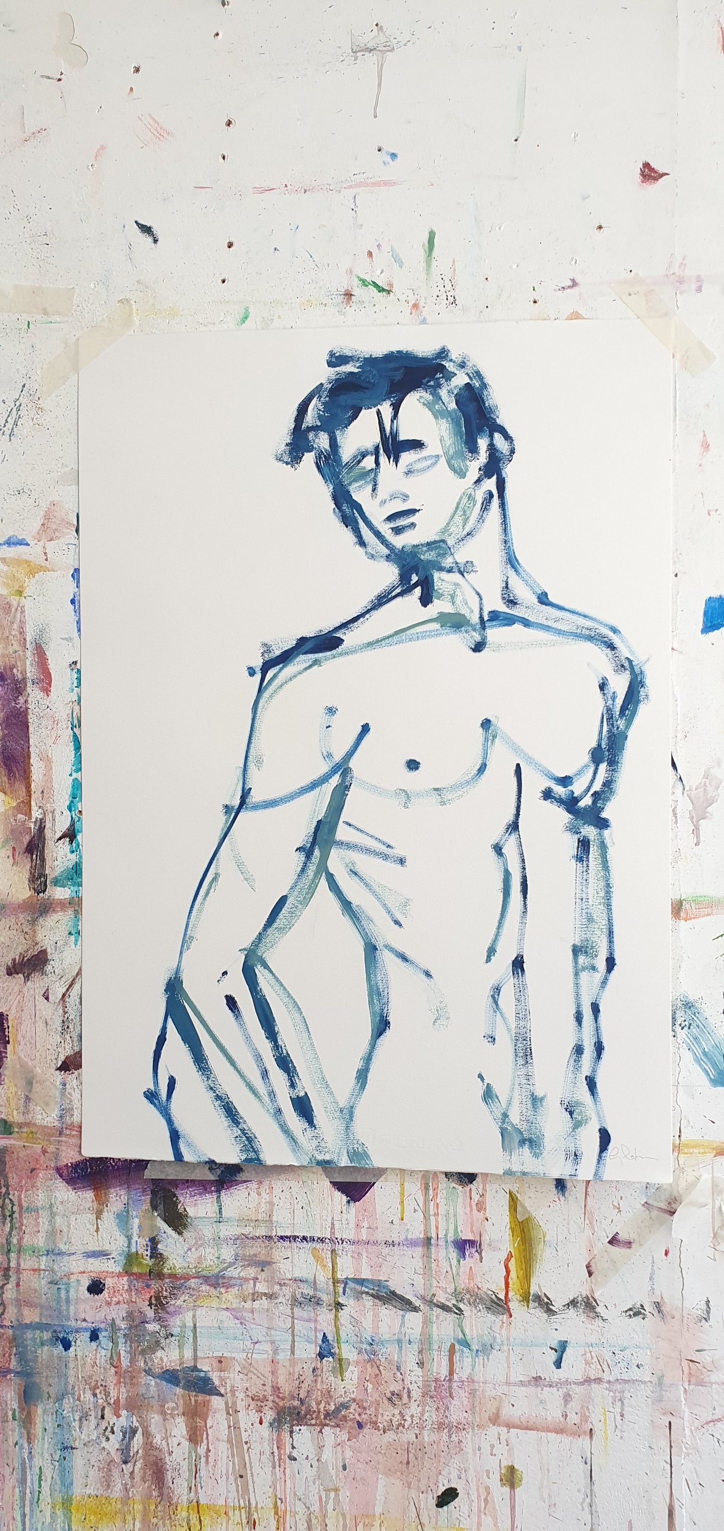 Topless Man