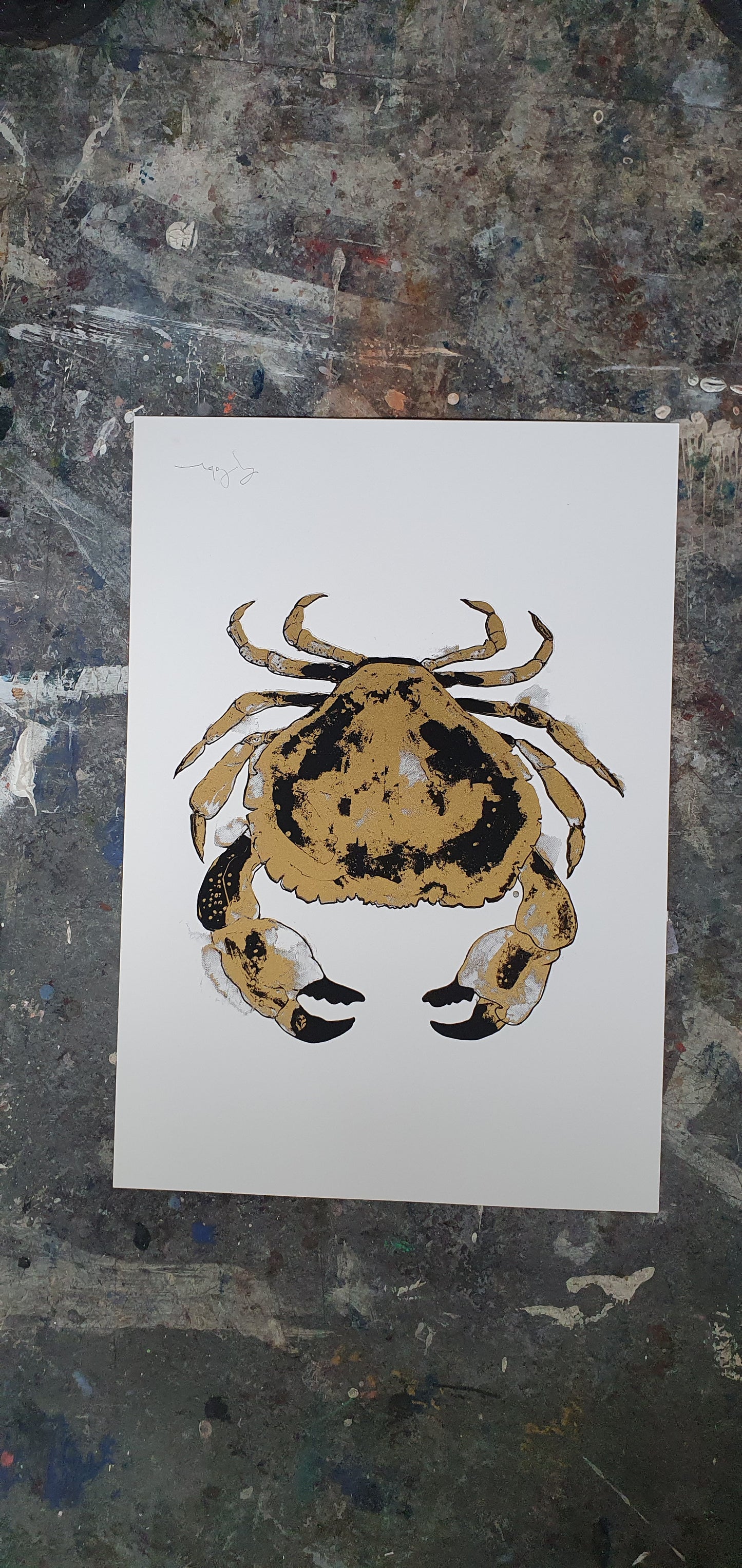 Crab Gold Artist Proofs