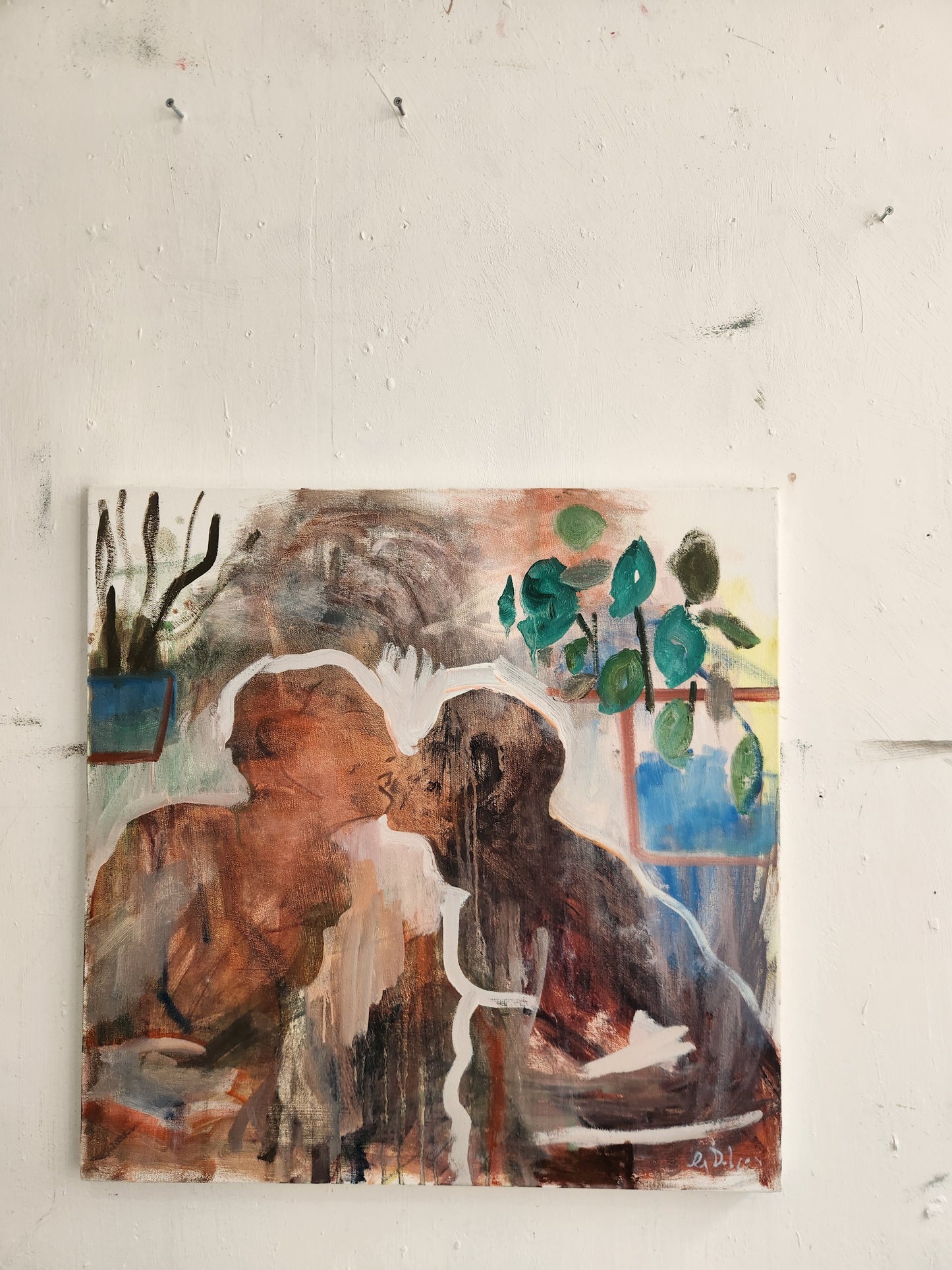 Kissing In The Conservatory