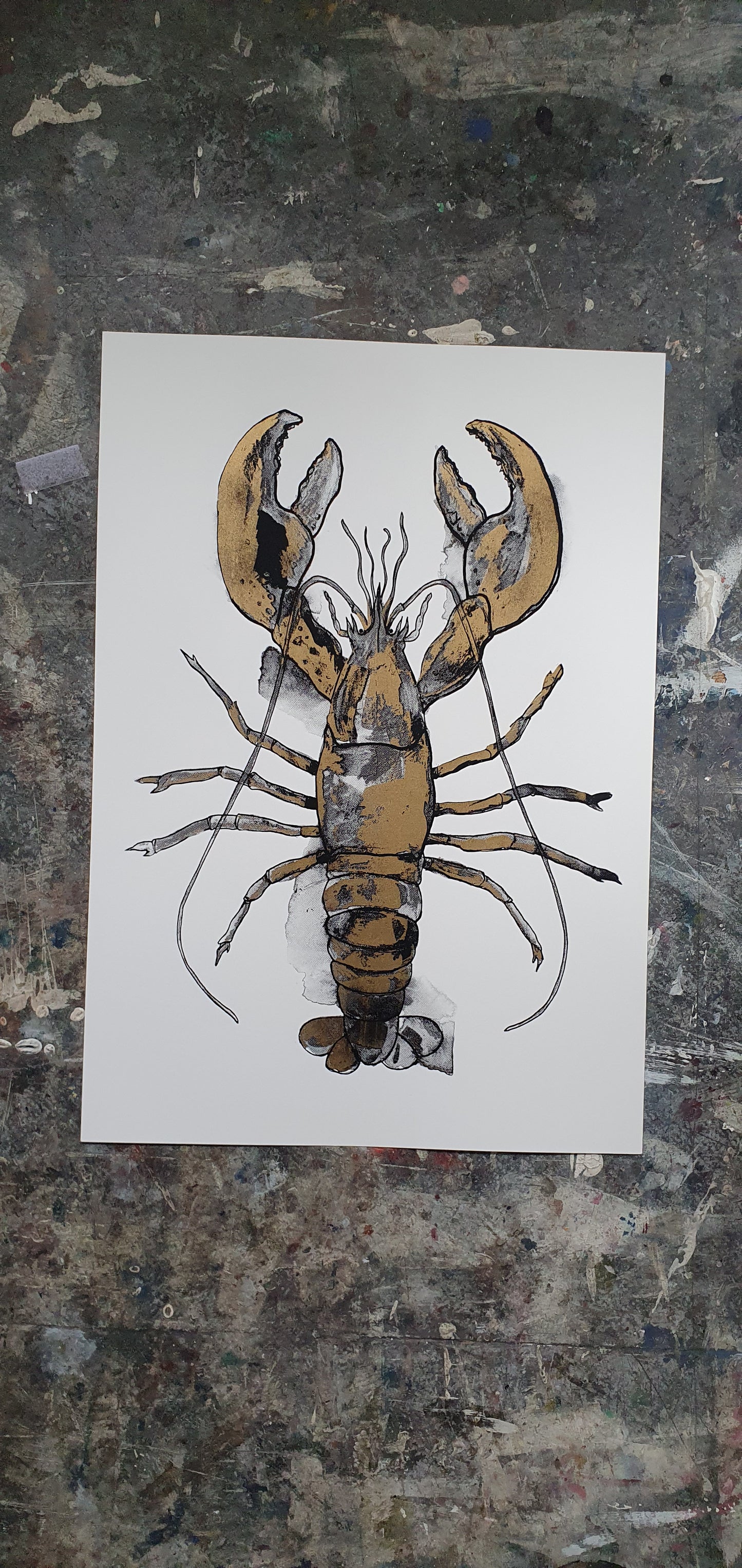 Lobster Gold Artist Proofs