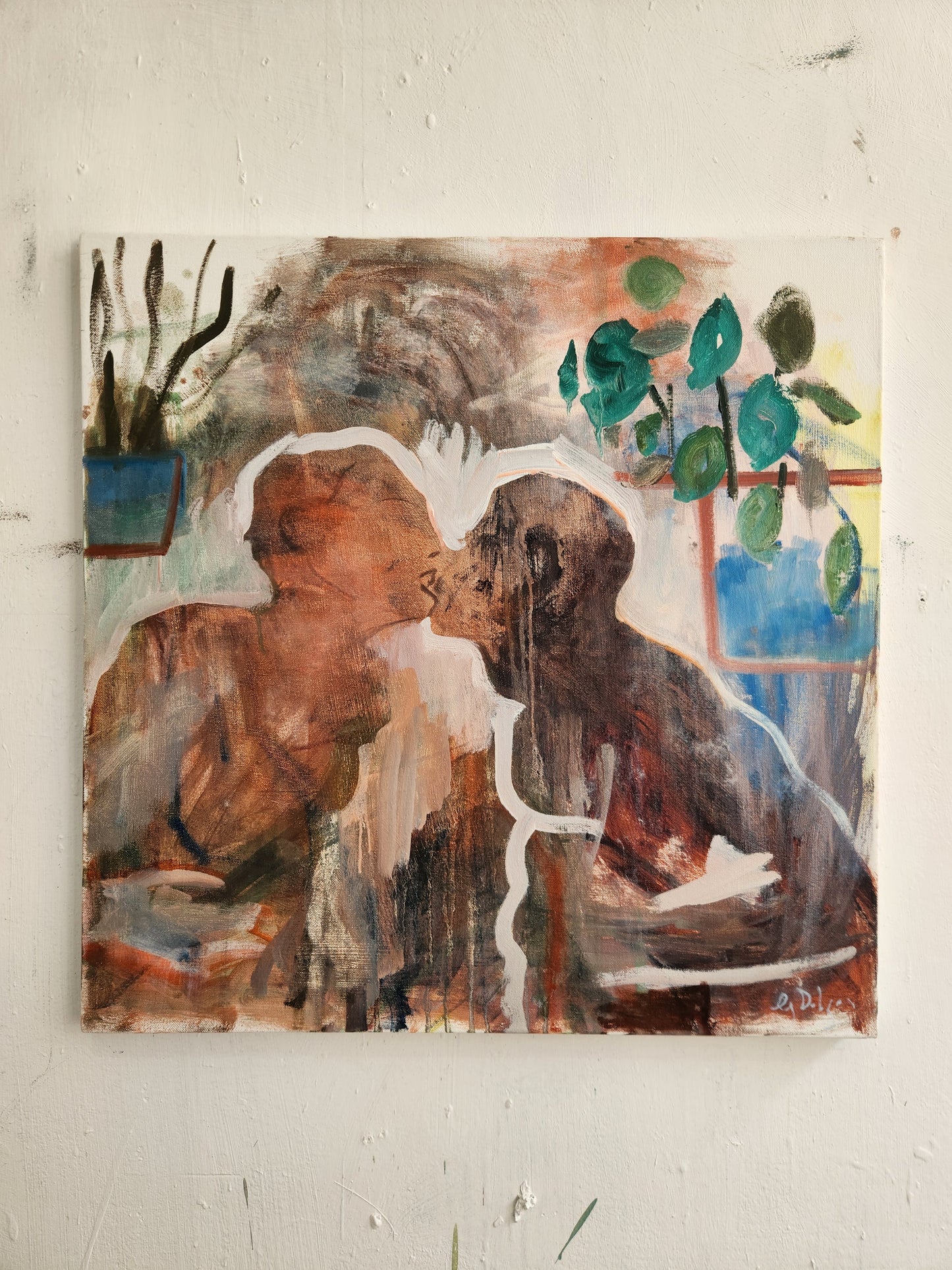 Kissing In The Conservatory