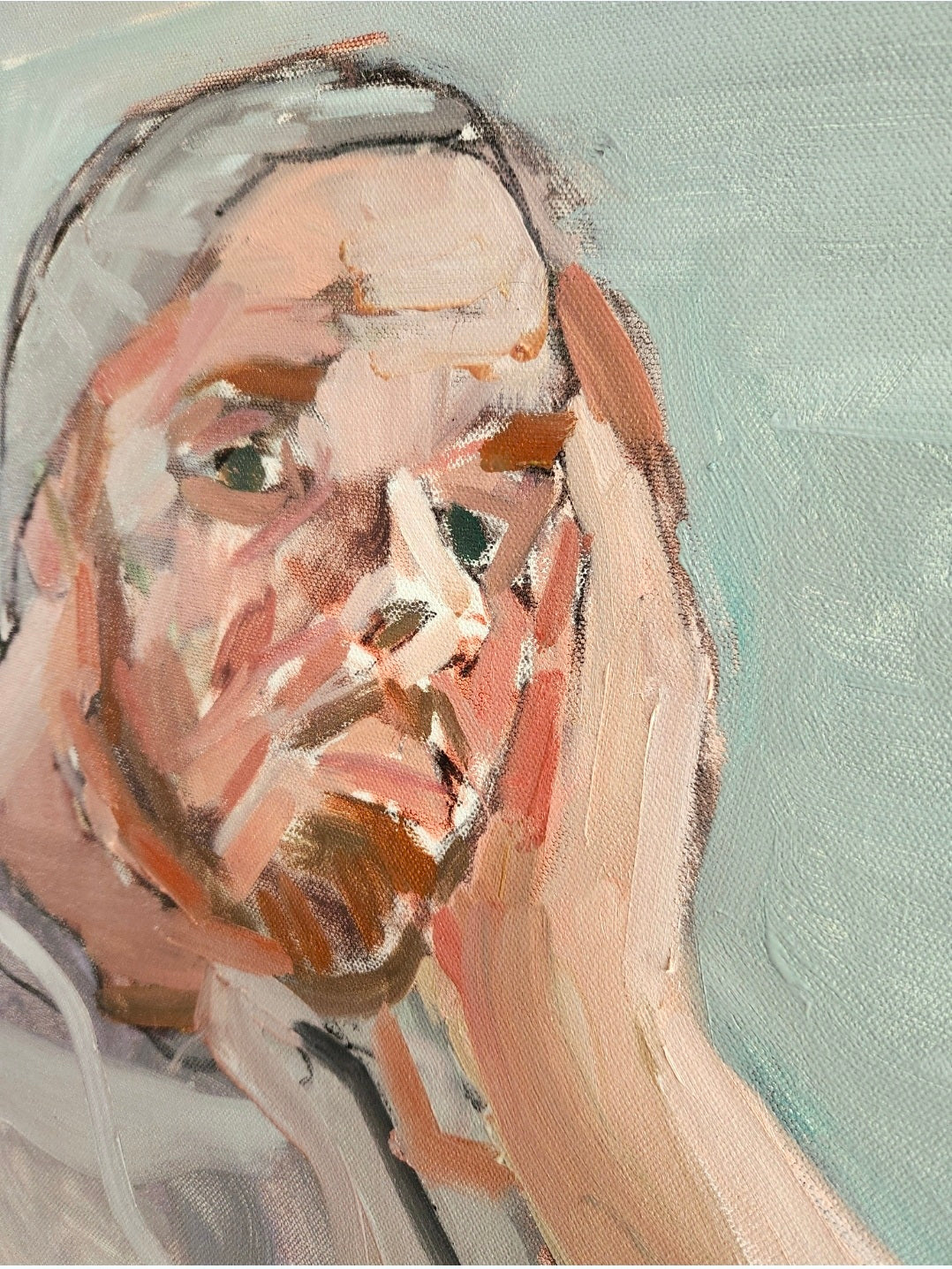 Resting Artist