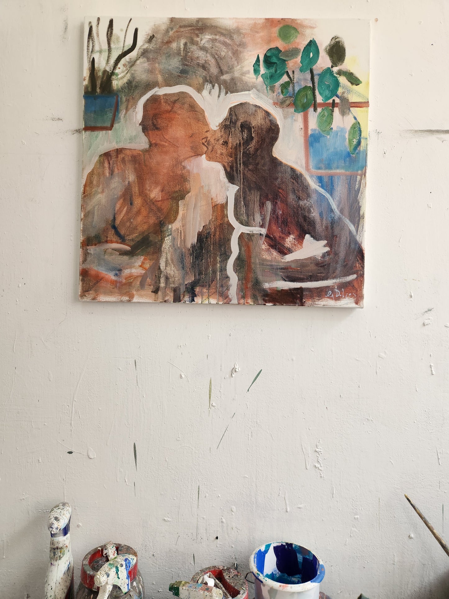 Kissing In The Conservatory