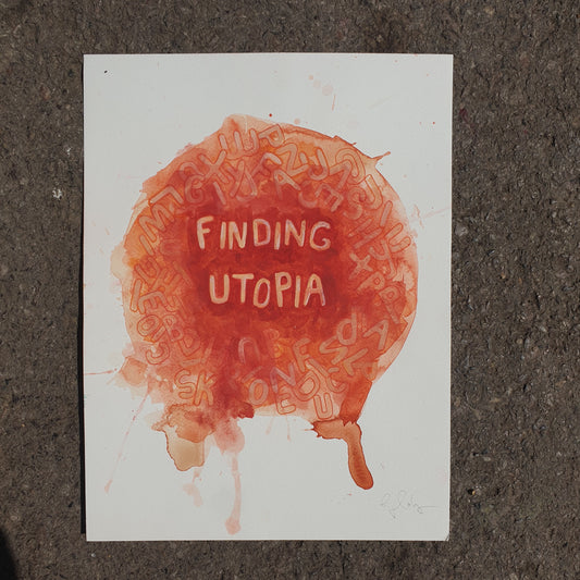 Original artwork for Finding utopia