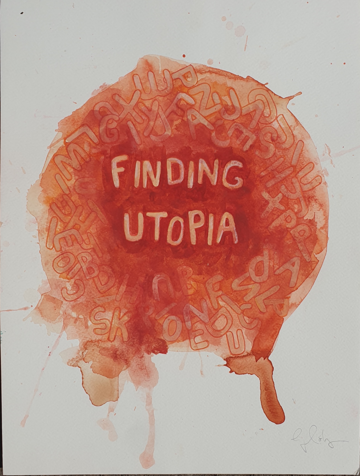 Original artwork for Finding utopia